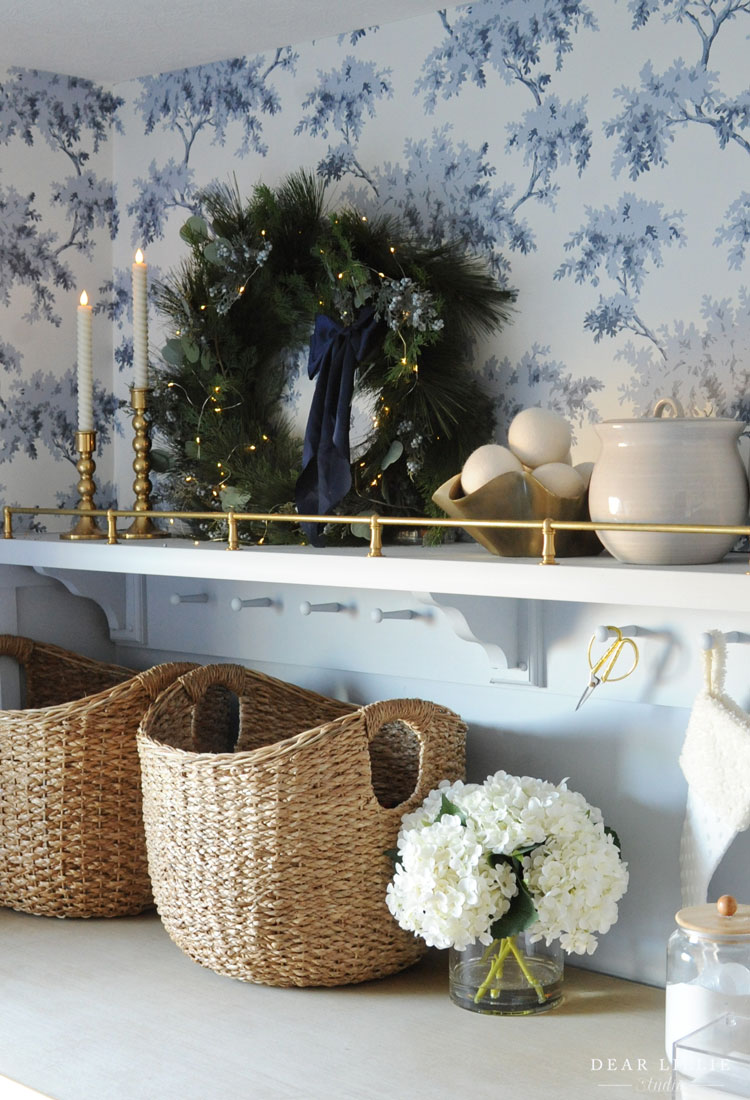 Blue Laundry Room