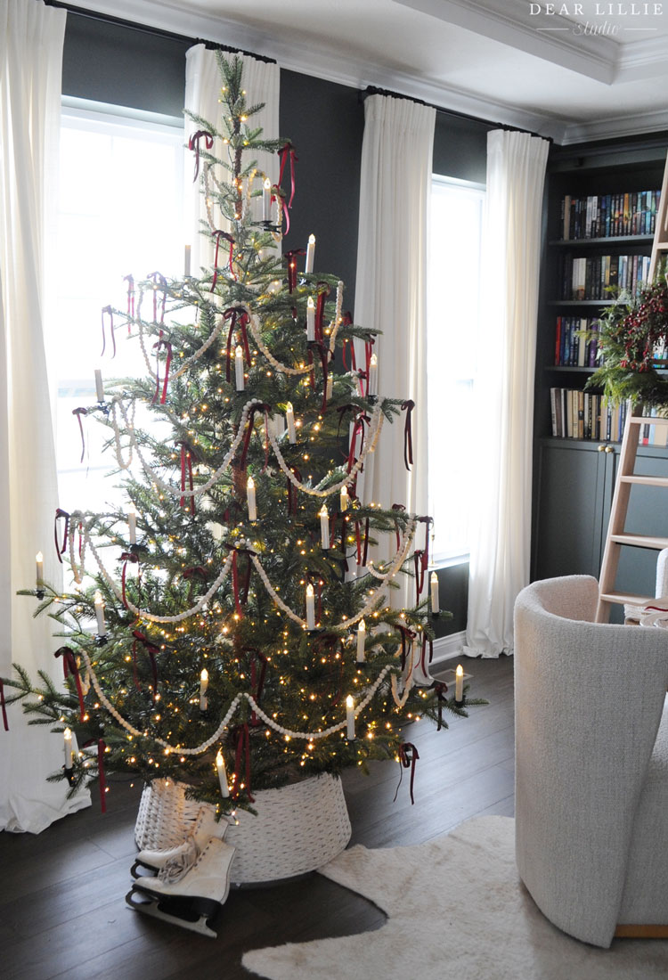 Cozy Red Christmas Table