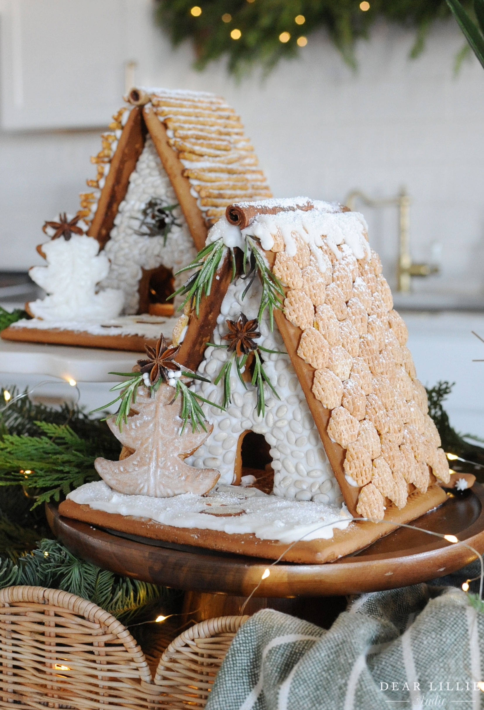 Stone Cottage Gingerbread House