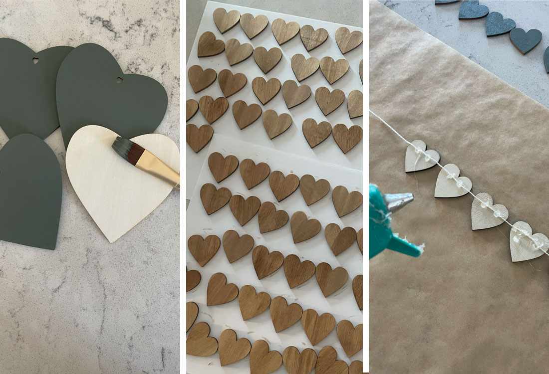 Valentine's Day DIY Heart Garland