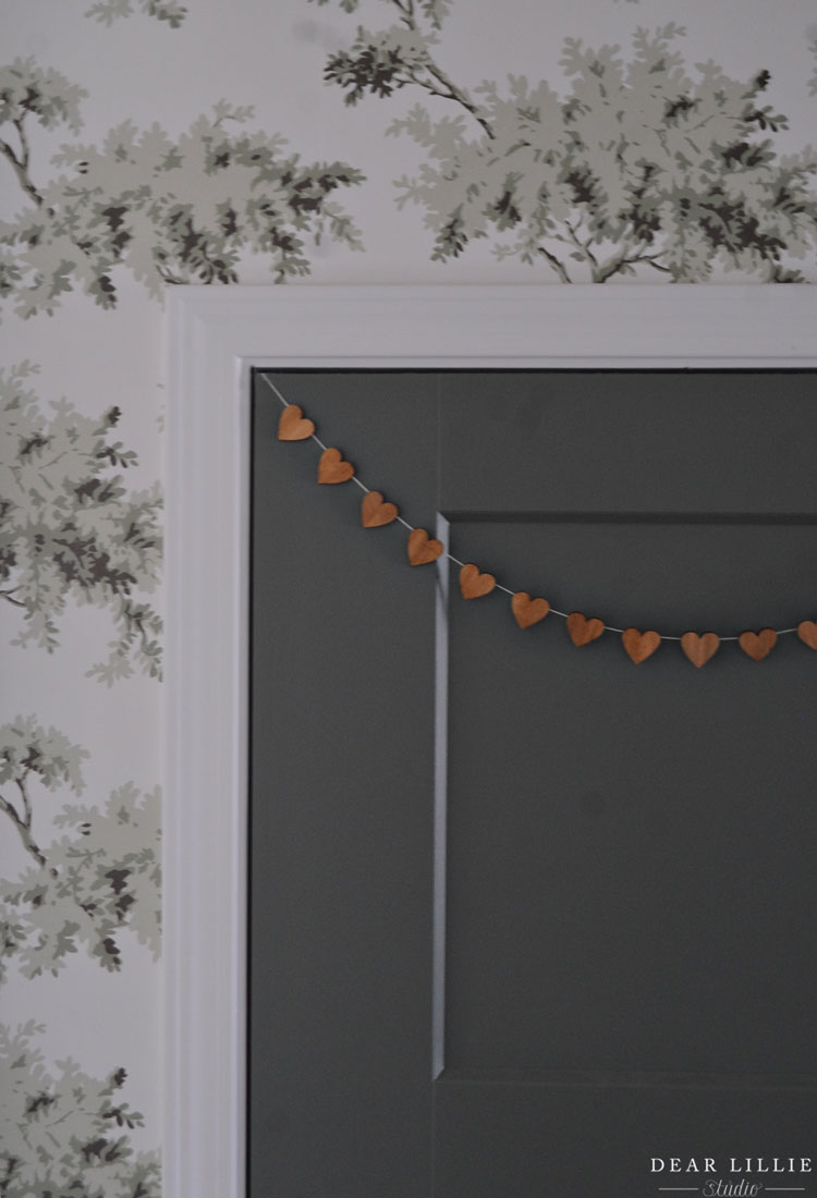 Valentine's Day DIY Heart Garland