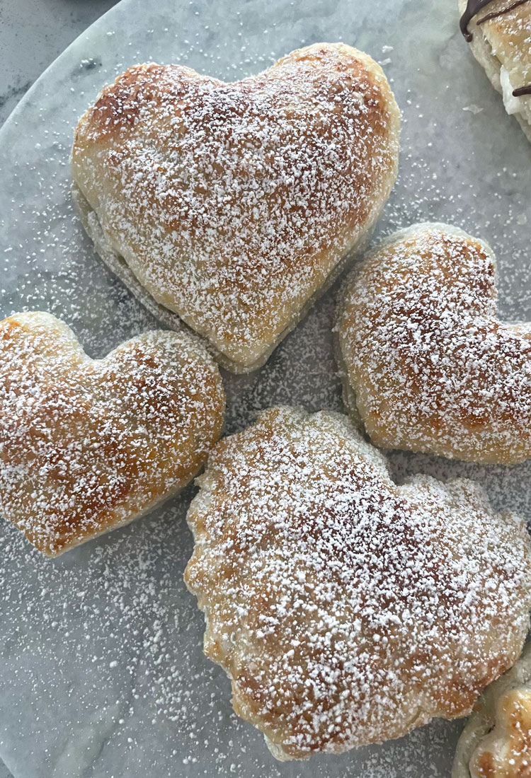 Puff Pastry Hearts