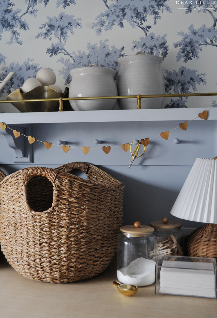 Blue Laundry Room