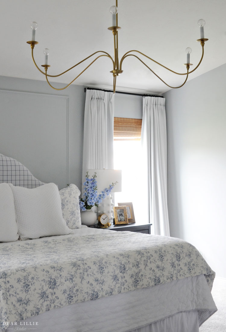 Blue Floral Bedding