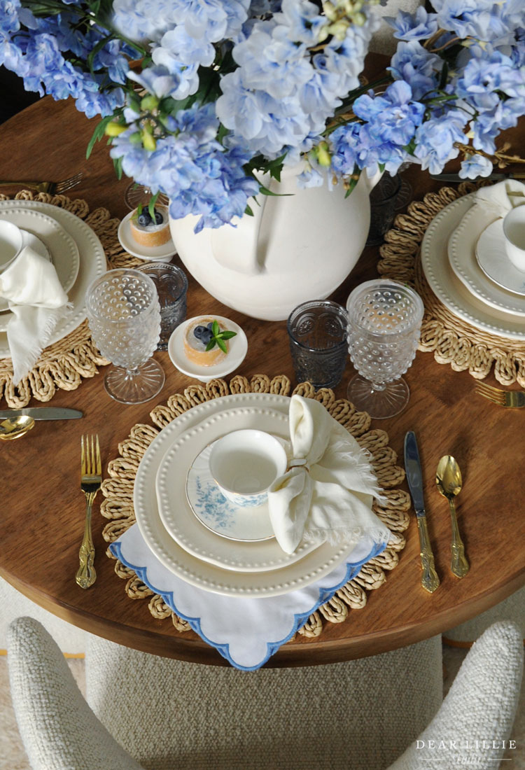 Mother's Day Tea Table Setting