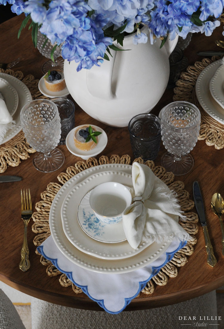 Mother's Day Tea Table Setting
