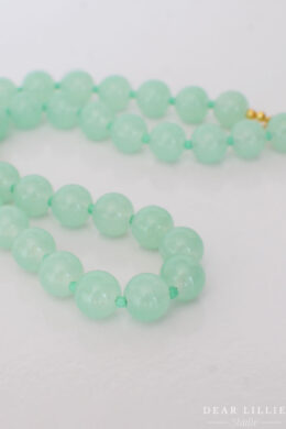 The Millie Necklace in Seaglass