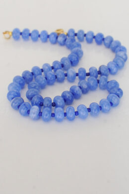The Candy Necklace in Blue